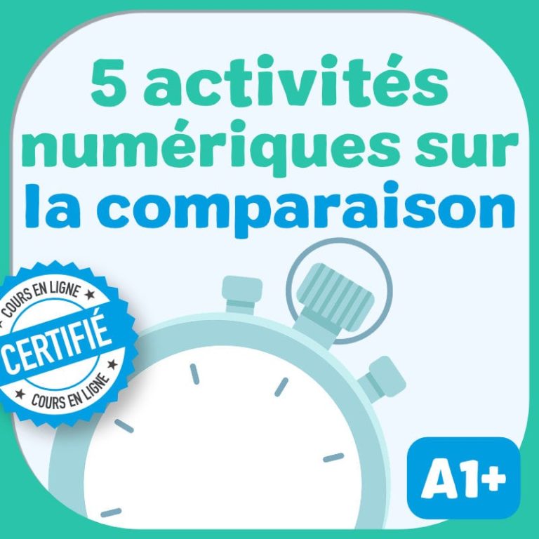 Ressources Fle Sur La Comparaison Les Zexperts Fle