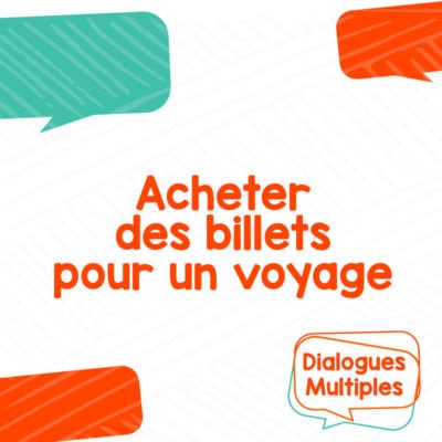 dialogue acheter titre transport