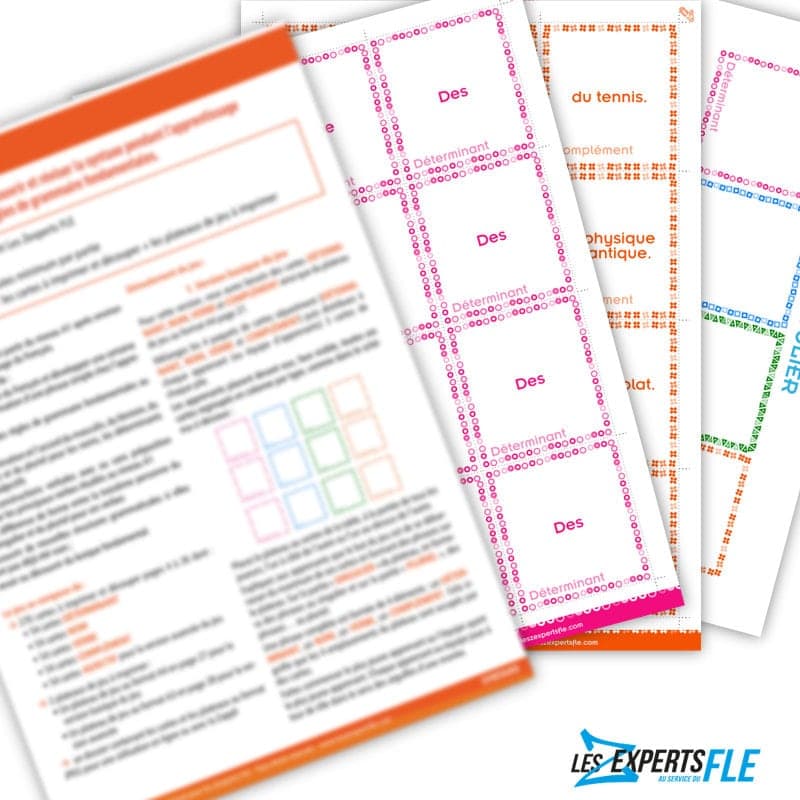 jeu syntaxe FLE A1 A2