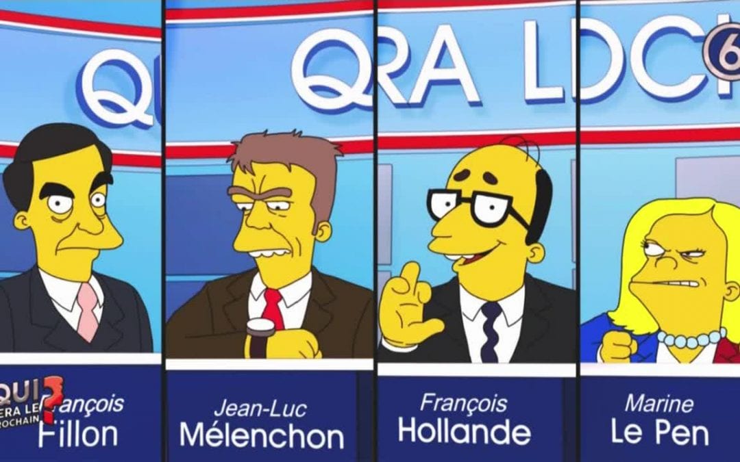 Compréhension orale B1 environnement, politique et Simpsons : présidentielle 2017 !