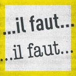Poster-jeu : il faut