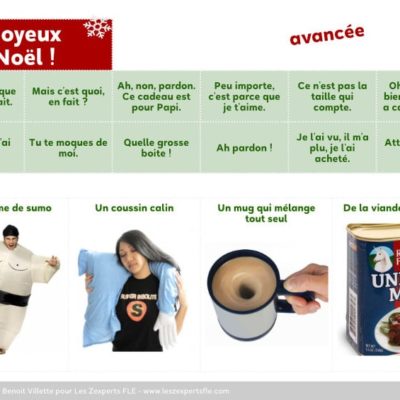 Offrir un cadeau de Noël FLE