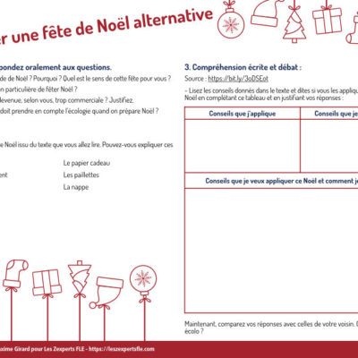 Inventer un Noël alternatif