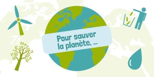 poster écologie gestes écolos quotidien