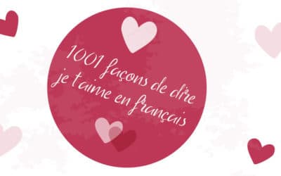 Mini poster : dire je t’aime en fançais