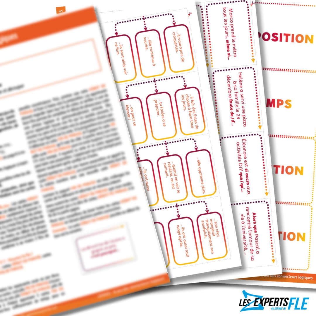 Logico le jeu des relations logiques Les Zexperts FLE