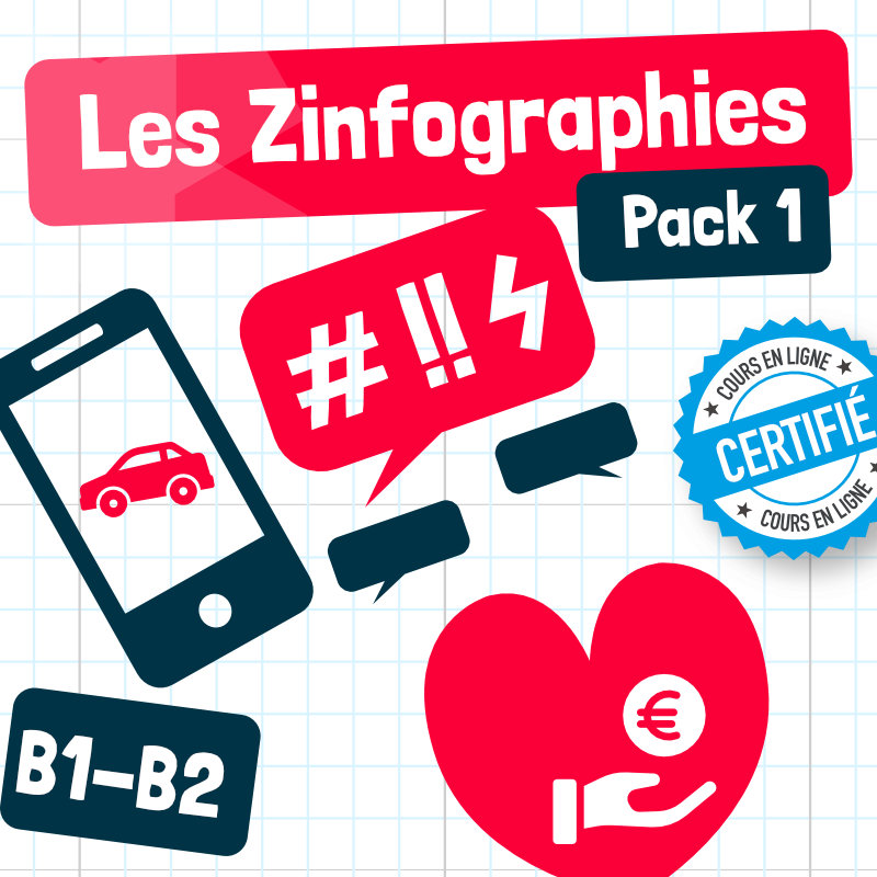 Les Zinfographies – Pack 1 (B1-B2)