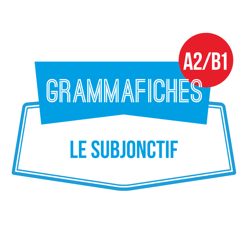 Grammafiche subjonctif A2/B1 (émotions et probabilité)