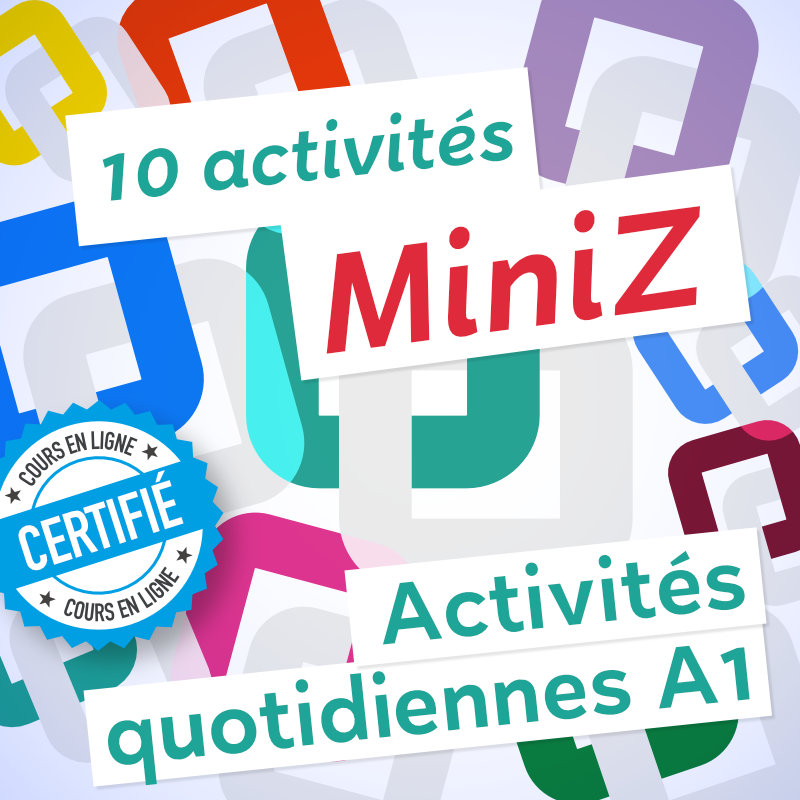 10 MiniZ Activités quotidiennes A1