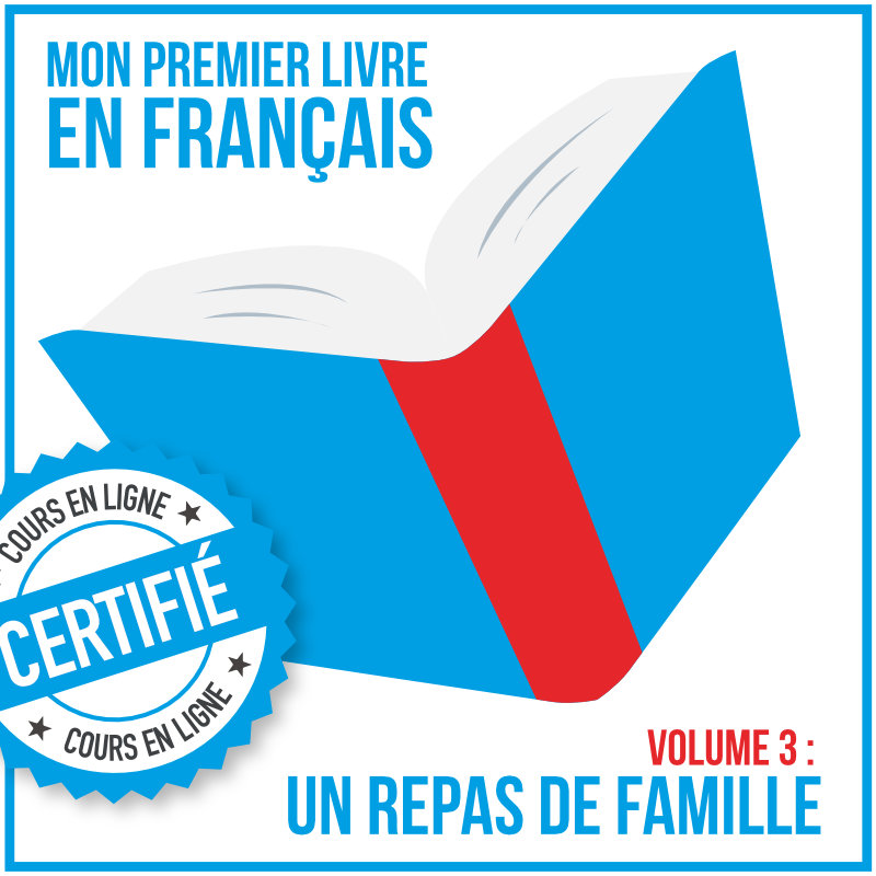 Mon premier livre en français (A2) : un repas de famille
