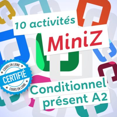 Miniz conjugaison conditionnel présent FLE A2