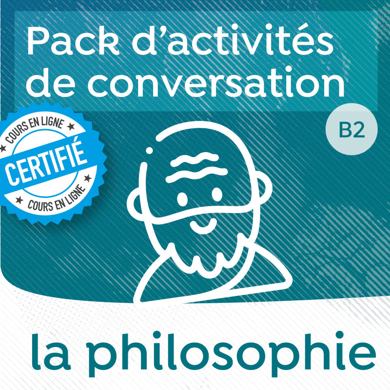 Pack de conversation sur le thème de la philosophie (B2)