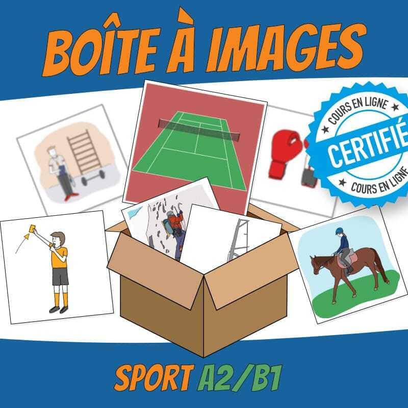 La boîte à images – sport A2-B1