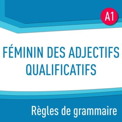 Règles de grammaire : féminin des adjectifs qualificatifs