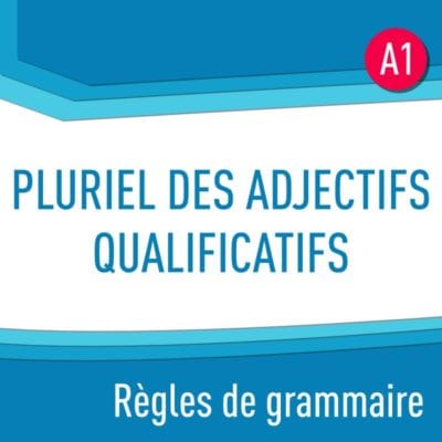 Règles de grammaire : pluriel des adjectifs qualificatifs