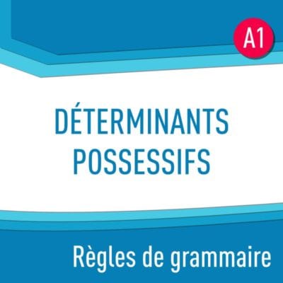 Règles de grammaire : déterminants possessifs