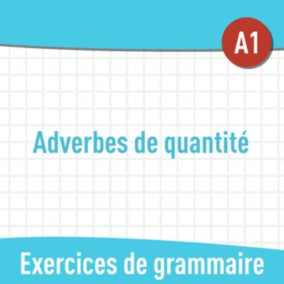 adverbes quantité