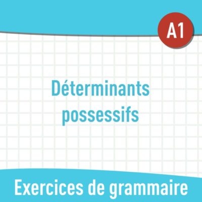 déterminants possessifs