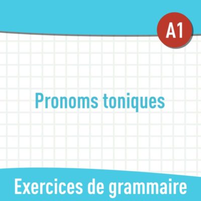 pronoms toniques