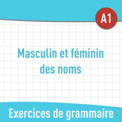 masculin et féminin