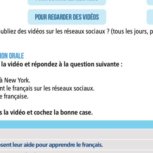 Grammafiche : le présent des verbes en -er A1 – Image 3