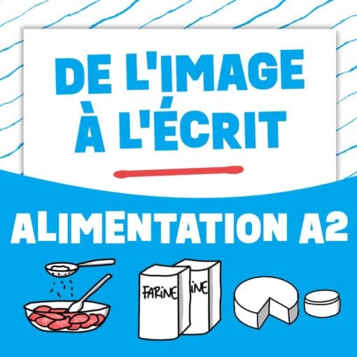 Activité de production écrite alimentation A2