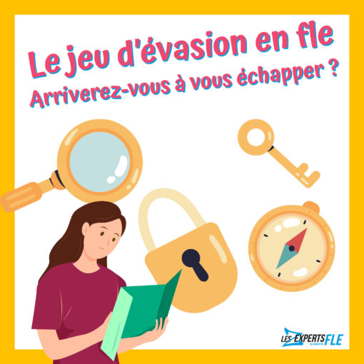 Image d'illustration pour un webinaire de formation à la création d'escape games en FLE