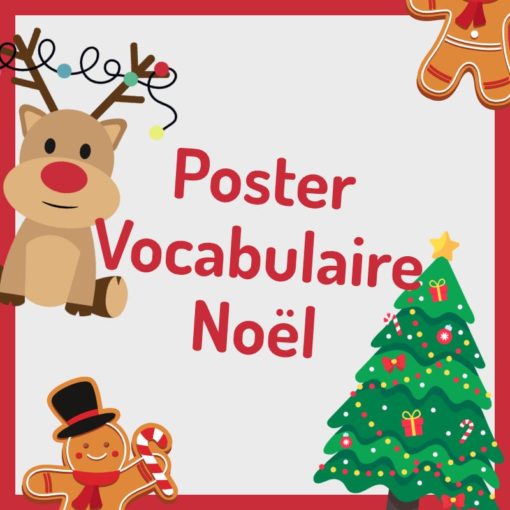 poster vocab noel