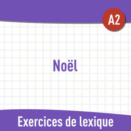 Noël (A2) : exercices de vocabulaire en PDF