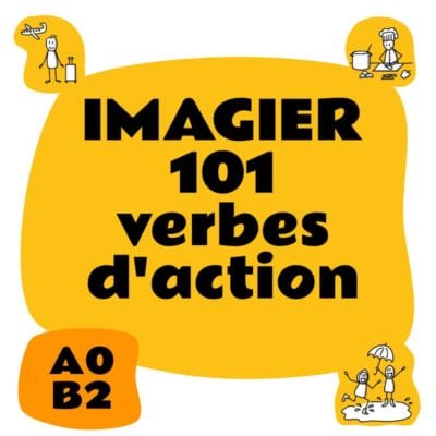 Imagier 101 verbes d'action