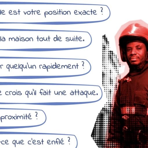 fiche FLE sur le lexique idiomatique quand on appelle les secours