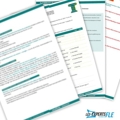 Vocafiche B1 : histoire – Image 2