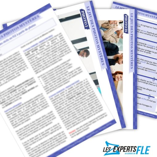 Des photos pour travailler le récit en FLE A2-B1.