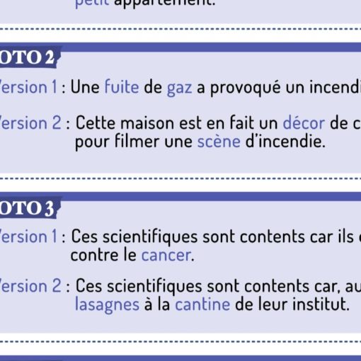 Des photos pour travailler le récit en FLE A2-B1.