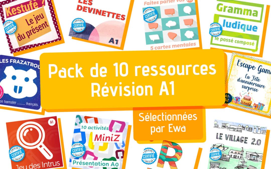 10 activités de révision pour le niveau A1
