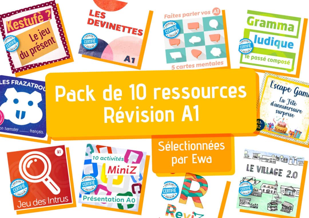 10 activités de révision pour le niveau A1