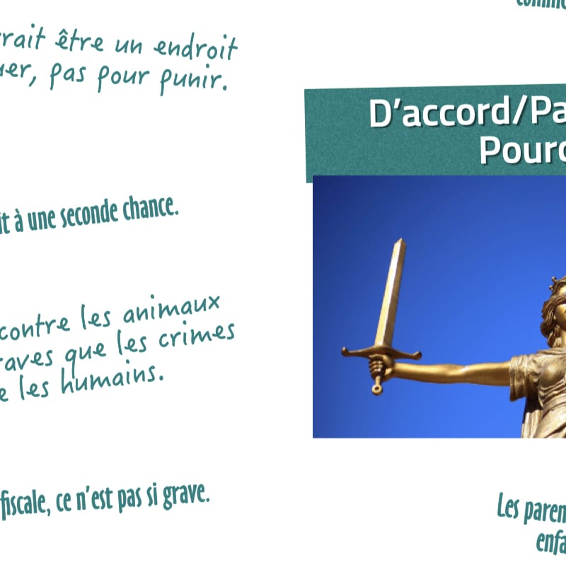 Vocafiche B1 : justice – Image 3