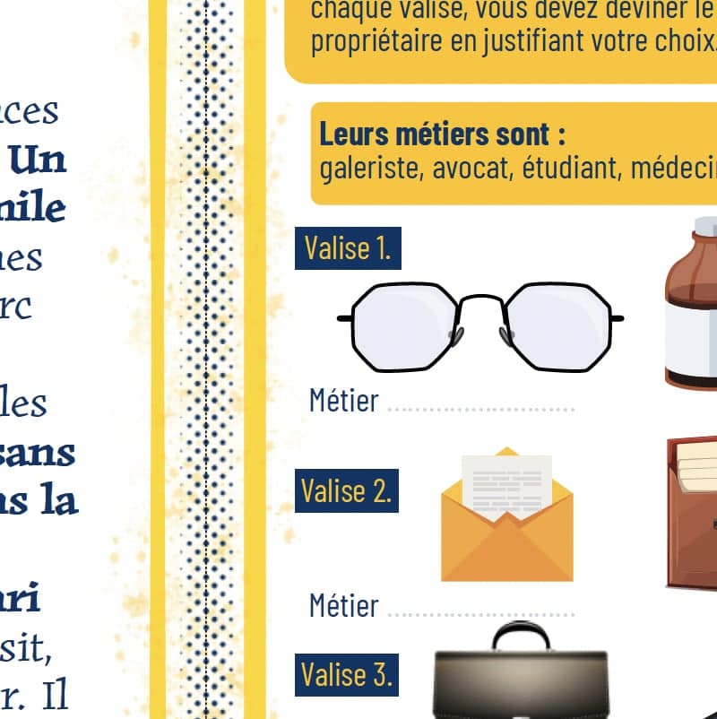 escape game FLE meurtre B1 B2