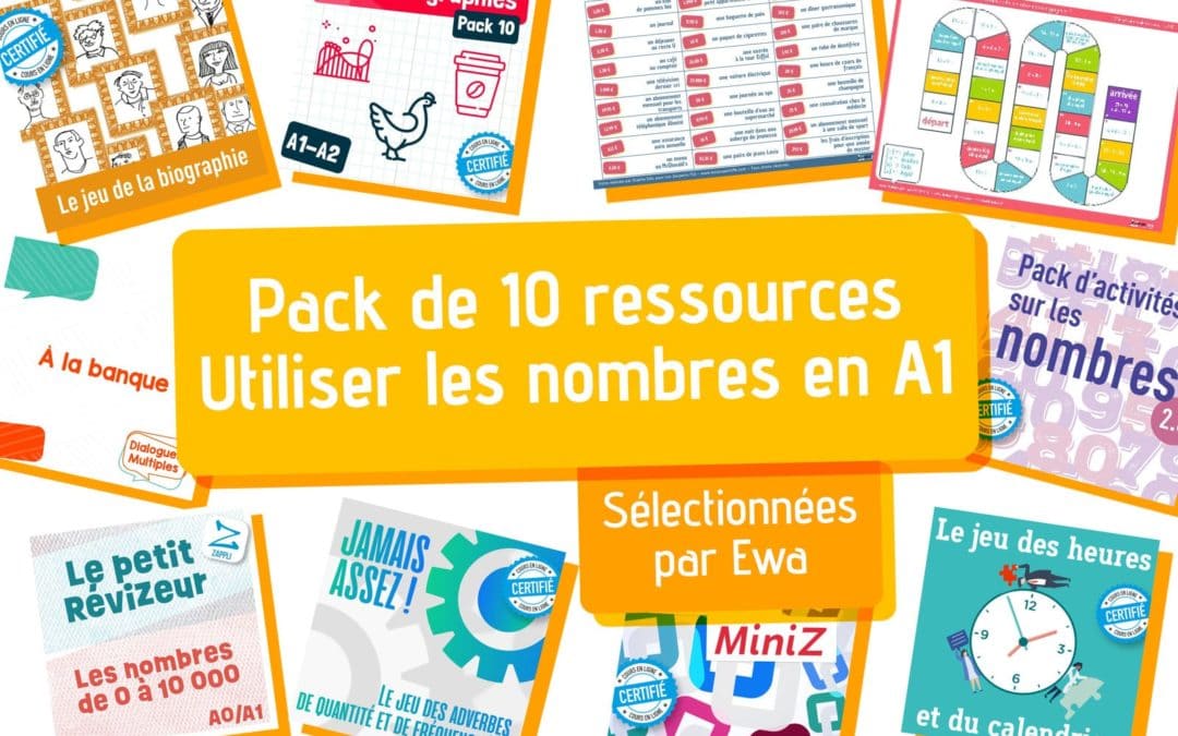 10 activités FLE pour utiliser les nombres en A1