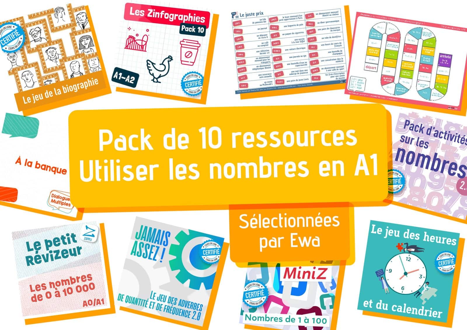 10 activités FLE pour utiliser les nombres en A1