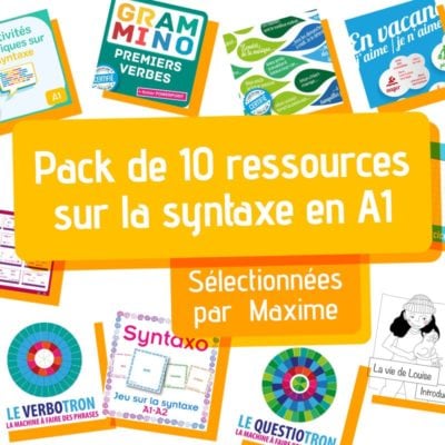 activités syntaxe A1