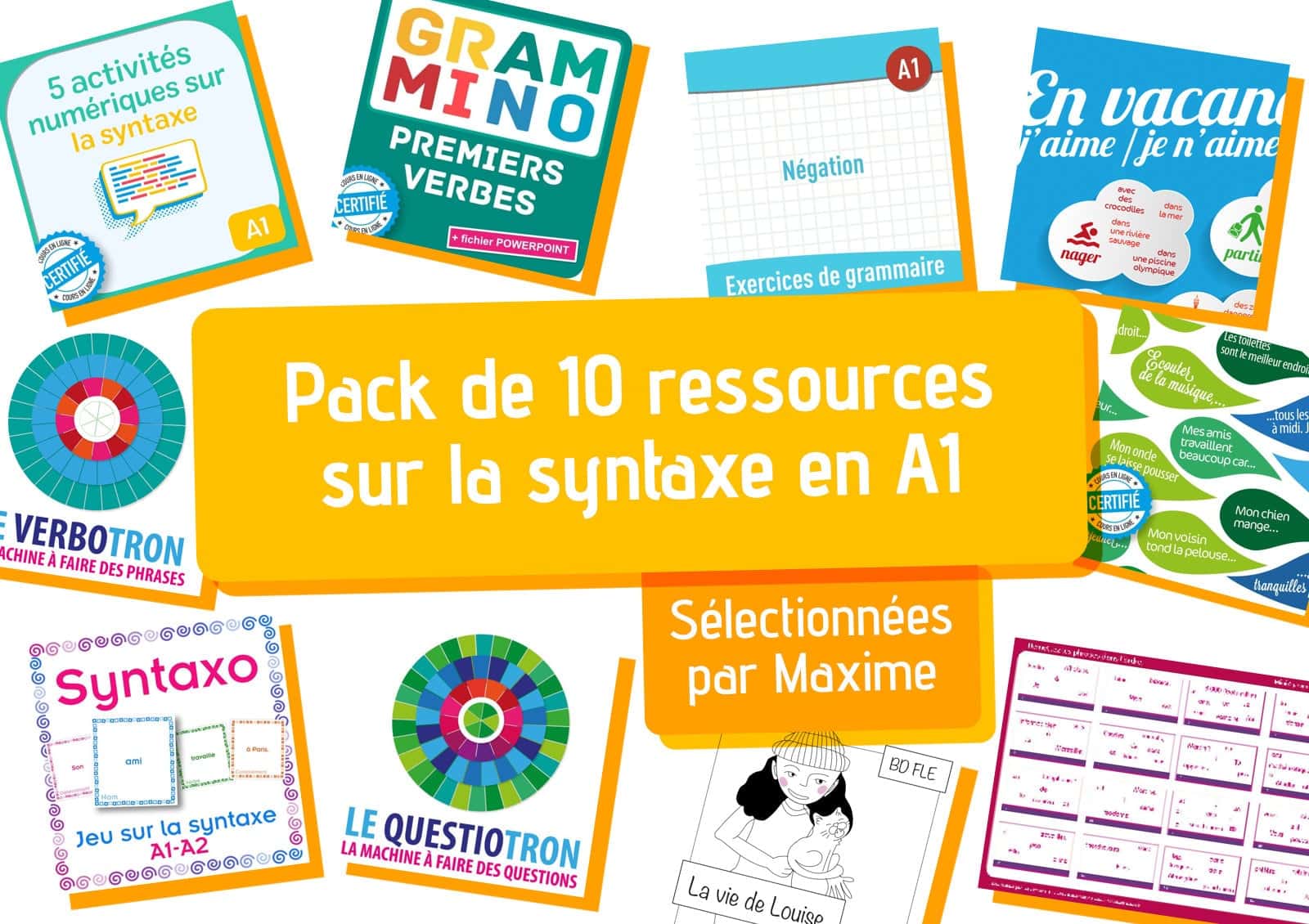 10 activités FLE pour utiliser la syntaxe en A1