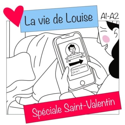 BD FLE Spéciale Saint-Valentin : Louise va sur Dinder