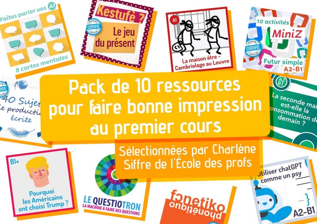 Les 10 meilleures ressources pour faire bonne impression pour votre premier cours