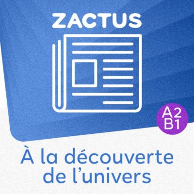 Zactus : À la découverte de l'espace ? (A2/B1) : parler de la mission spatiale Epsilon et de la répartition femmes/hommes dans différentes professions