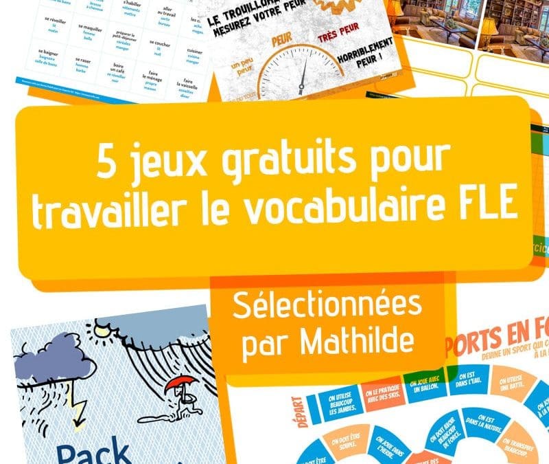 5 jeux gratuits pour réviser le vocabulaire en classe