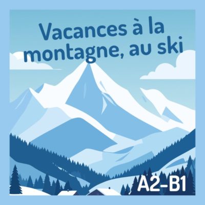 montagne, ski, conversation