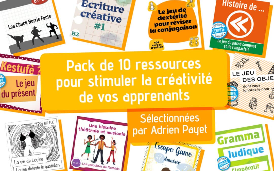 10 ressources pour stimuler la créativité de vos apprenants