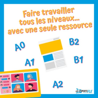 Faire travailler tous les niveaux... avec une seule ressource